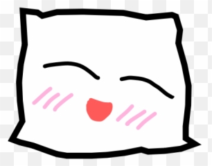 Blushypillow - Openclipart Happy Emoji,Large Emotion Pillow