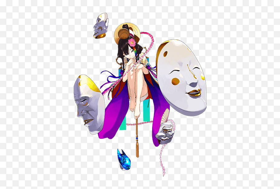 Menreiki - Menreiki Onmyoji Emoji,Masks Symbilizing Emotions