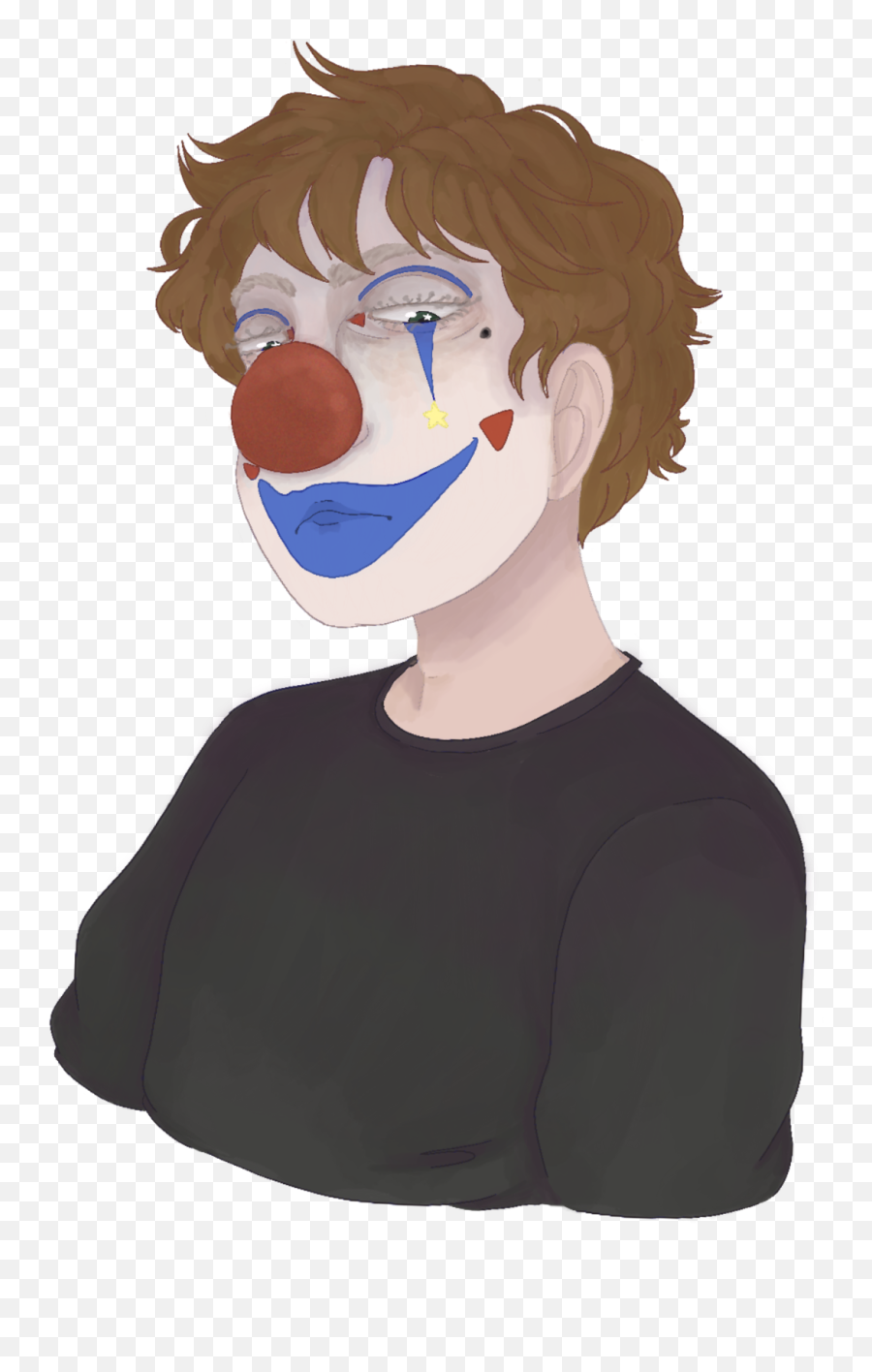 A Drawing I Made Of Bo A Few Weeks Ago Emoji,Clown Emotion Mouths
