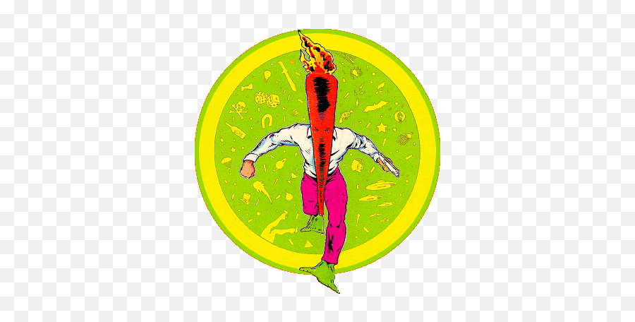 Most Important Indie Comics - Flaming Carrot Emoji,Johnny The Homicidal Maniac Emotions