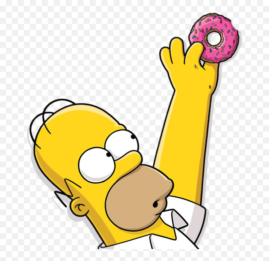 Download Homer Bart Area Donuts Artwork - Simpsons Png Transparent Emoji,Homero Simpson Como Hacer Emoticon