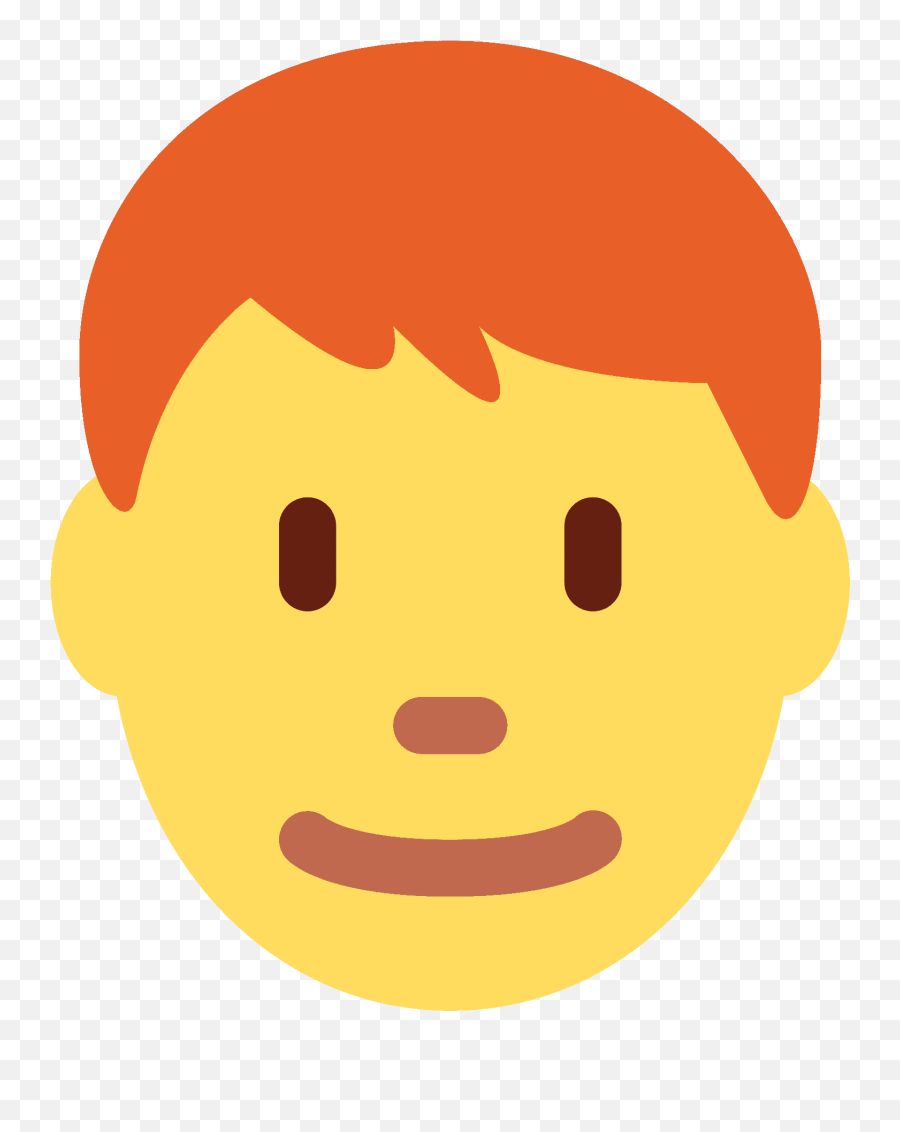 Red Hair Emoji - Man Red Haired Emoji,Advent Emojis