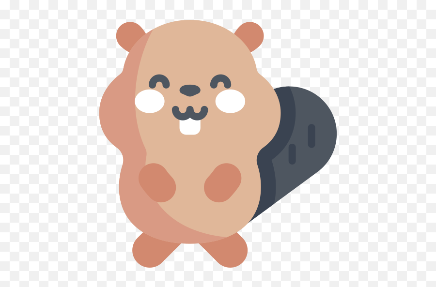 Beaver - Castor Cute Png Emoji,Wildlife Emojis Discord