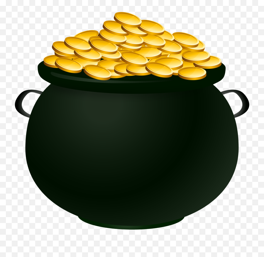 Gold Cannabis Clip Art - Pot Of Gold Png Download 1920 Pot Of Gold With Rainbow Emoji,Cannabis Emoji