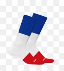 Le Drapeau Tour De France Commemorative Cycling Socks In Bluewhitered - French Flag Socks Emoji,Drapeau Facebook Emoticons
