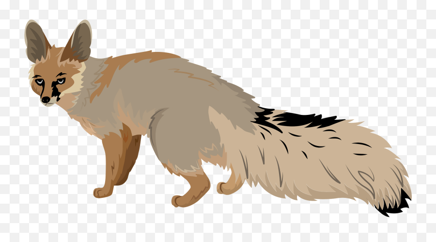 Blanfordu0027s Fox Clipart Free Download Transparent Png Emoji,Fox Emoticon Gif