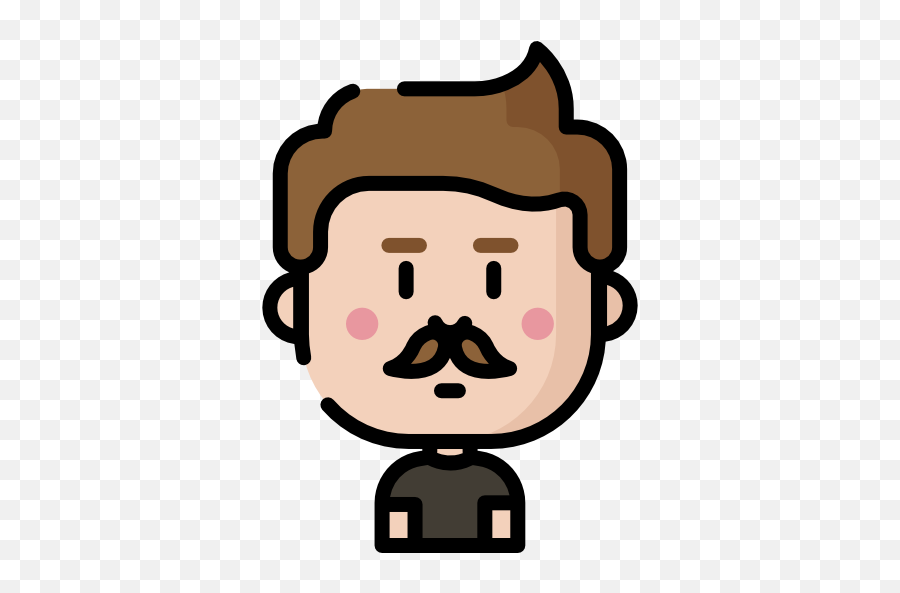 Man Free Vector Icons Designed By Freepik Icon Vector Emoji,Man Mustache Emoji