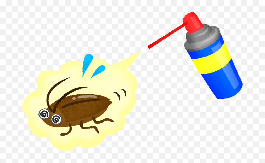 Insecticida Para Cucarachas Gráficos De Clipart Emoji,Cucarachas Emoji