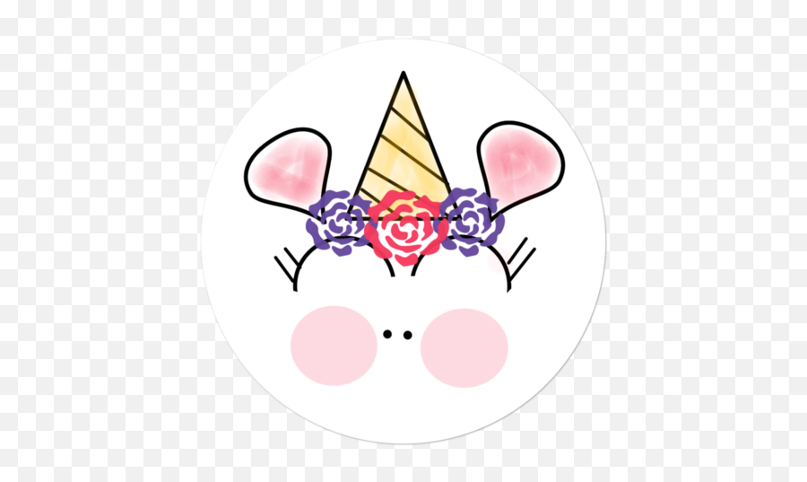 Basic Party Time Unicorn - Party Hat Emoji,Party Time Emoji