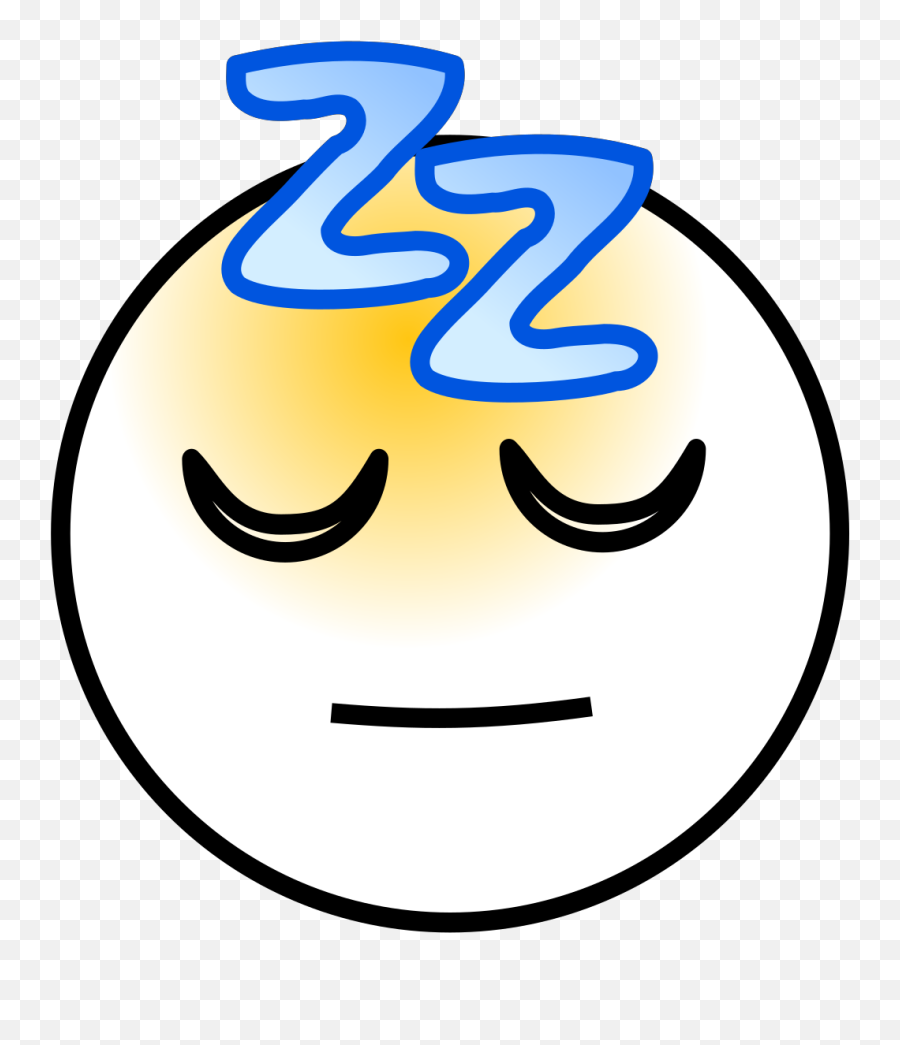 Snoring Sleeping Zz Smiley Png Svg Clip Art For Web - Smiley Face Feelings Clipart Emoji,Wave Emoticons