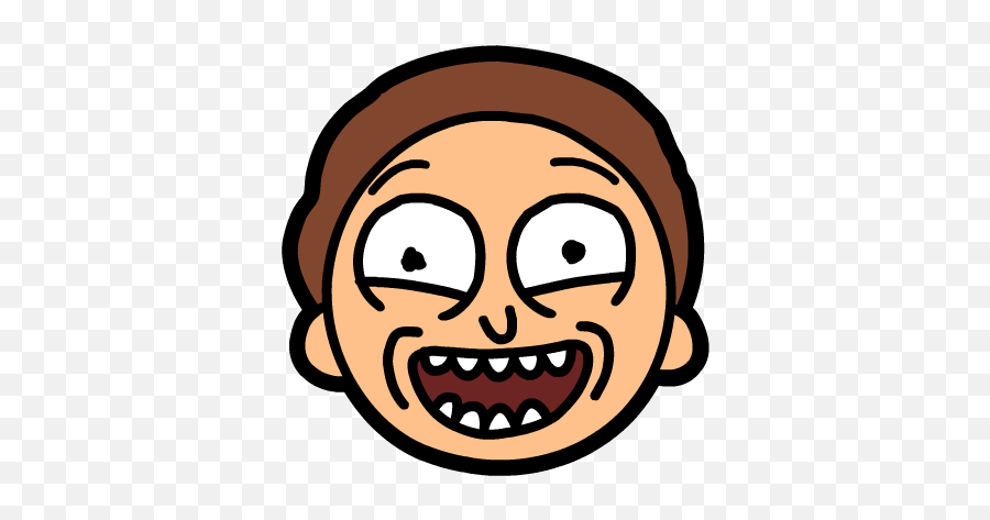 Pocket Mortys - Happy Emoji,Rick And Morty Emoticons