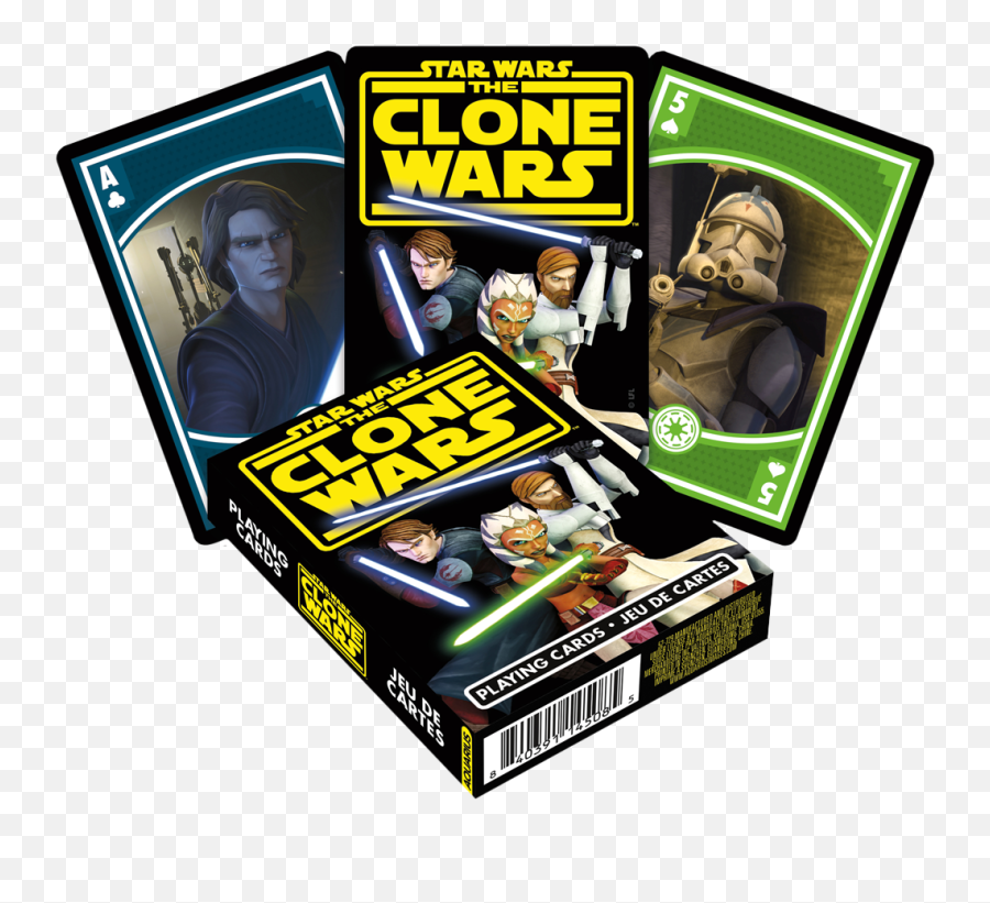 Star Wars The Clone Wars Playing Cards - Star Wars Clone Wars Playing Cards Emoji,Twins Emoji Costume