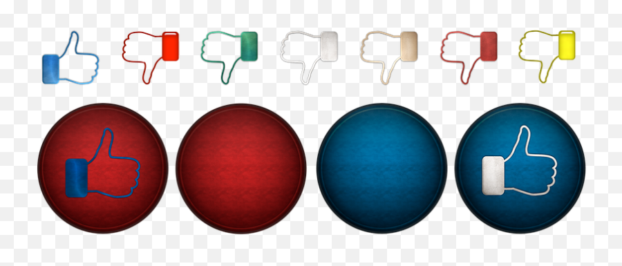 50 Free Like Button U0026 Like Illustrations - Pixabay Vertical Emoji,Dislike Button Emoticon