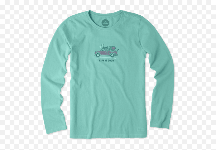 Tailgate Truck Long Sleeve Crusher Tee - Long Sleeve Emoji,Tailgate Emoji