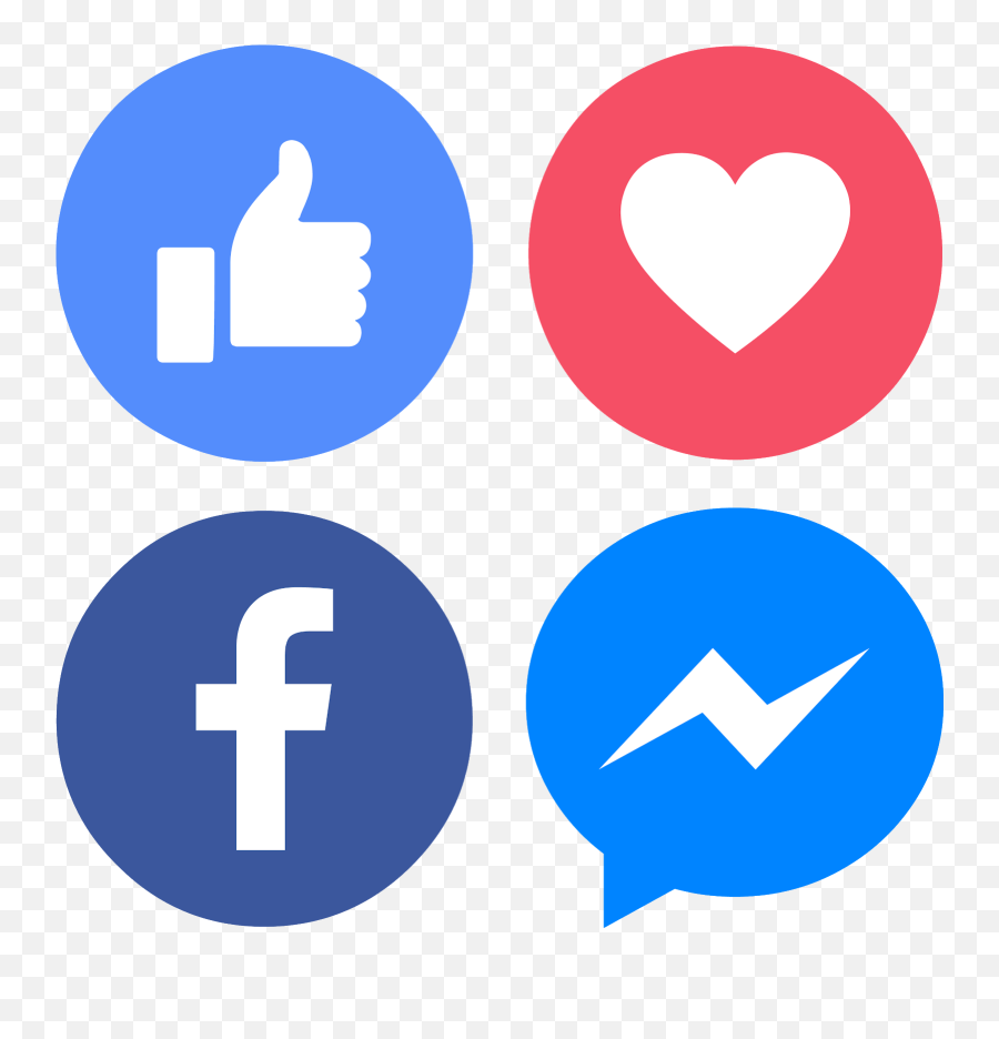 Png Files Clipart - Icon Like Facebook Png Emoji,Facebook In Love Emoticon