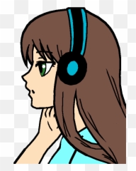 Anime Girl Easy Drawing Clipart - Girl Drawing Of A Tomboy Emoji,Anime Emotion Sheet
