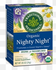 Traditional Medicinals - Traditional Medicinals Organic Nighty Night Tea Emoji,Chamoile Emotions