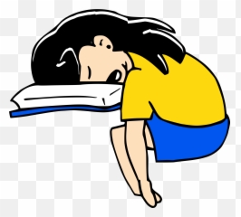 Library Of Sleeping In School Picture Free Png Files - Fall Asleep Clipart Emoji,Exhasuted Emoticon