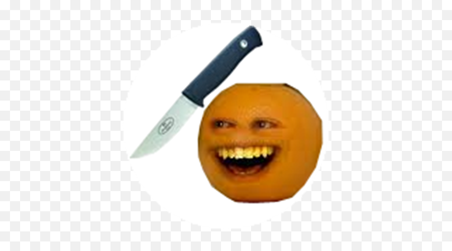 Orange Slicer - Roblox Annoying Orange 6 Emoji,Knife Emoticon Transparent