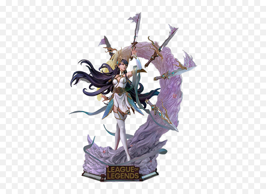 Irelia Statue - Irelia Statue Emoji,Leaugue Of Legends Emoticons Code