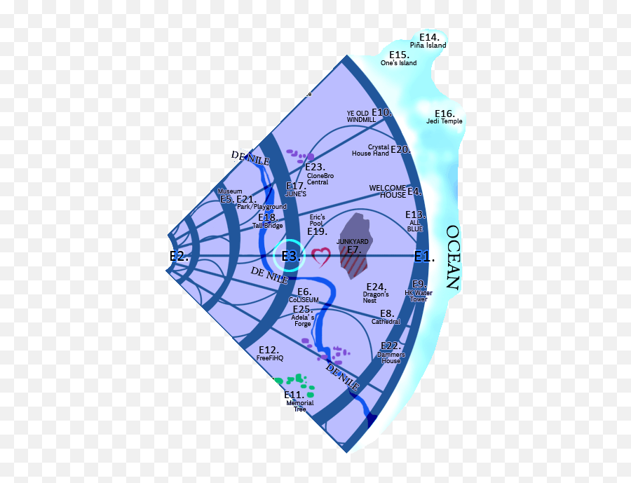 The East District Of Waterfalls - The Wake Wiki Vertical Emoji,Tardis Text Emoticon