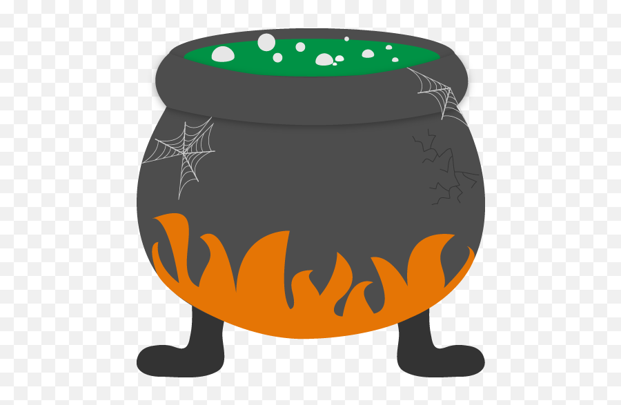 Bubbling Cauldron Icon - Caldero De Bruja Png Emoji,Witch Cauldron Emoticon