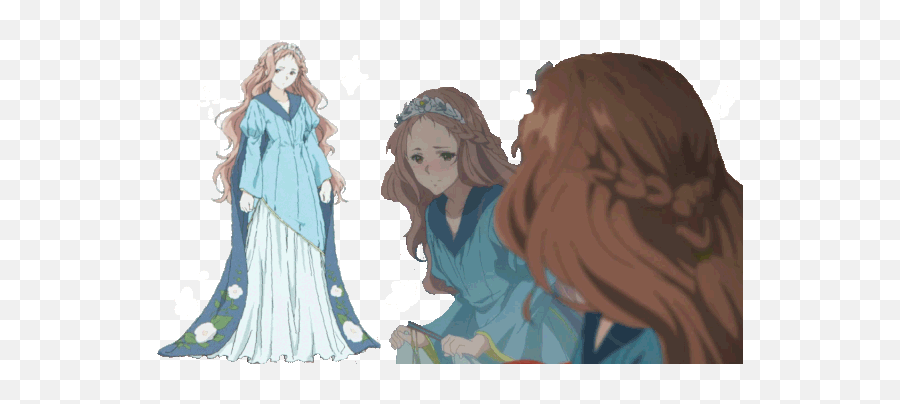 Violet Evergarden Dresses - Fictional Character Emoji,Violet Evergarden No Emotion