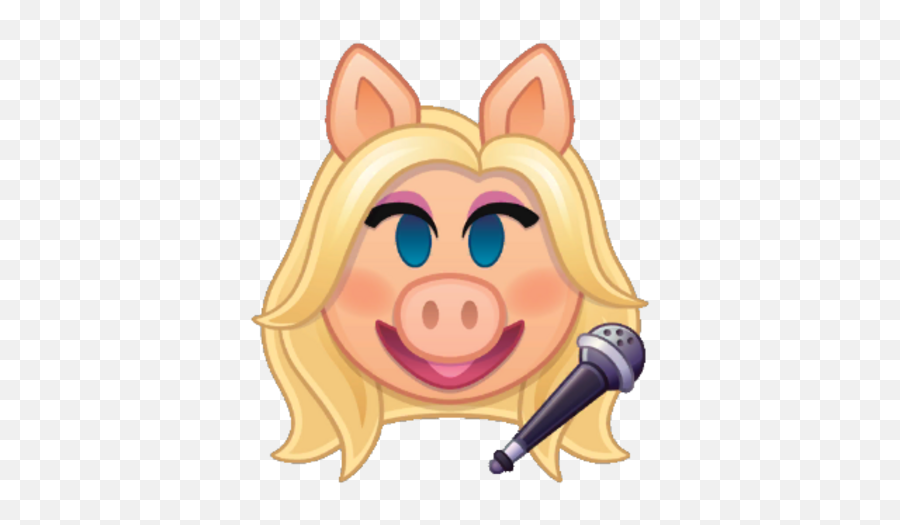 Miss Piggy Disney Emoji Blitz Wiki Fandom - Disney Emoji Blitz Piggy,Singing Emoji