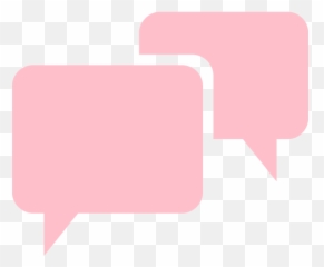 Pink Speech Bubble 3 Icon - Free Pink Speech Bubble Icons Pink Speech Bubble Icon Png Emoji,Double Speech Bubble Emoticon