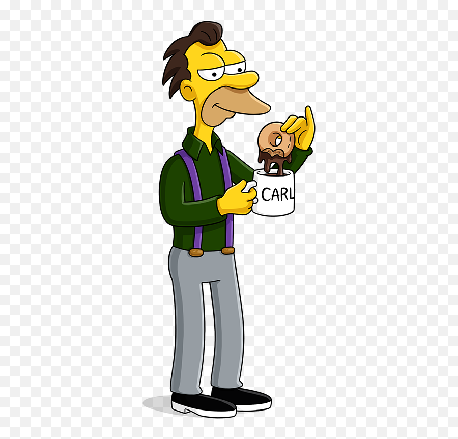 Personajes De Los Simpsons Fondos - Simpsons Characters Lenny Emoji,