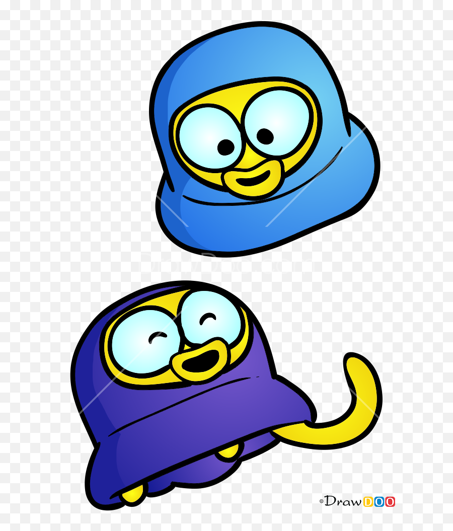 How To Draw Pipi And Popo Pororo Penguin - Popo E Pipi Pororo Emoji,Emoji Popo