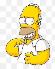 Homer Simpson Whatsapp Stickers - Sticker Homer Simpson Whatsapp Emoji,Homero Simpson Como Hacer Emoticon