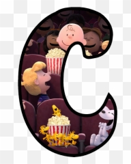 Buchstabe - Letter C Snoopy And Woodstock Snoopy Birthday Emoji,Snoopy And Woodstock Emojis