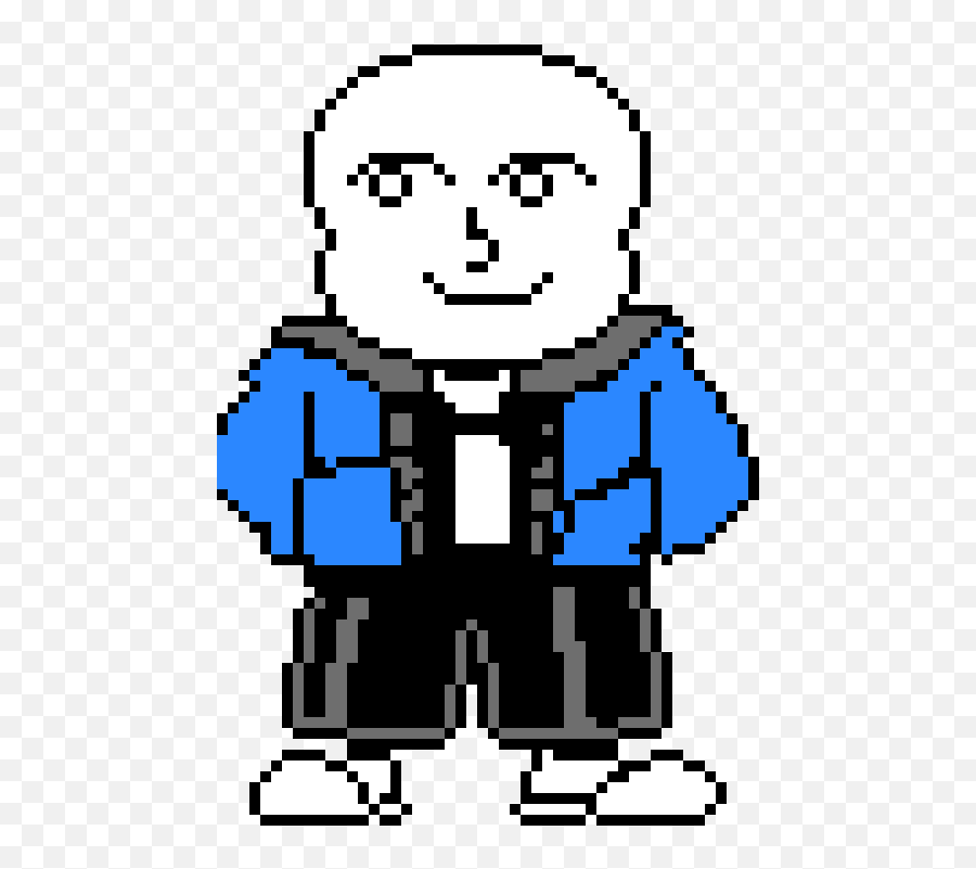 What Is - Sans Undertale Pixel Emoji,Tambay Emoticon