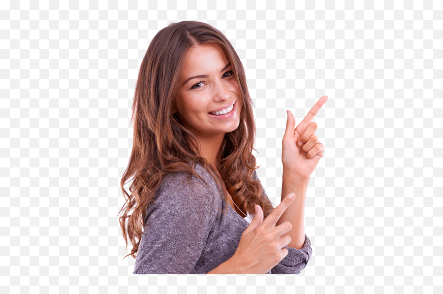 Miltonlearning - Hot Girl Pointing Png Emoji,Pointing Finger Smile -emoticon -stock