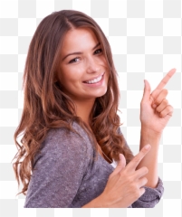 Miltonlearning - Hot Girl Pointing Png Emoji,Pointing Finger Smile -emoticon -stock