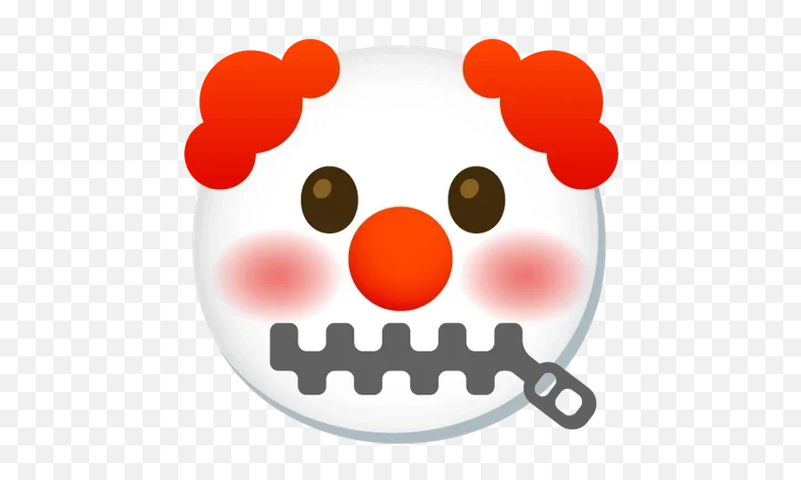 Telegram Sticker 39 From Collection Clown Emoji - Clown Emoji,Simbolos De Emoticon