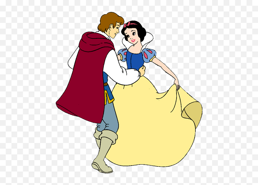 Disney Princesses And Villains - Clip Art Library Snow White And Prince Clipart Emoji,Nani Disney Emojis