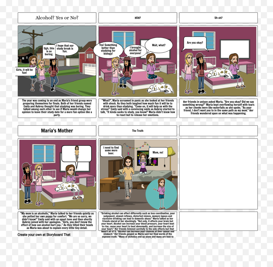 Alcohol Story Storyboard Par 8c07fe52 - Sharing Emoji,Girls Emotions