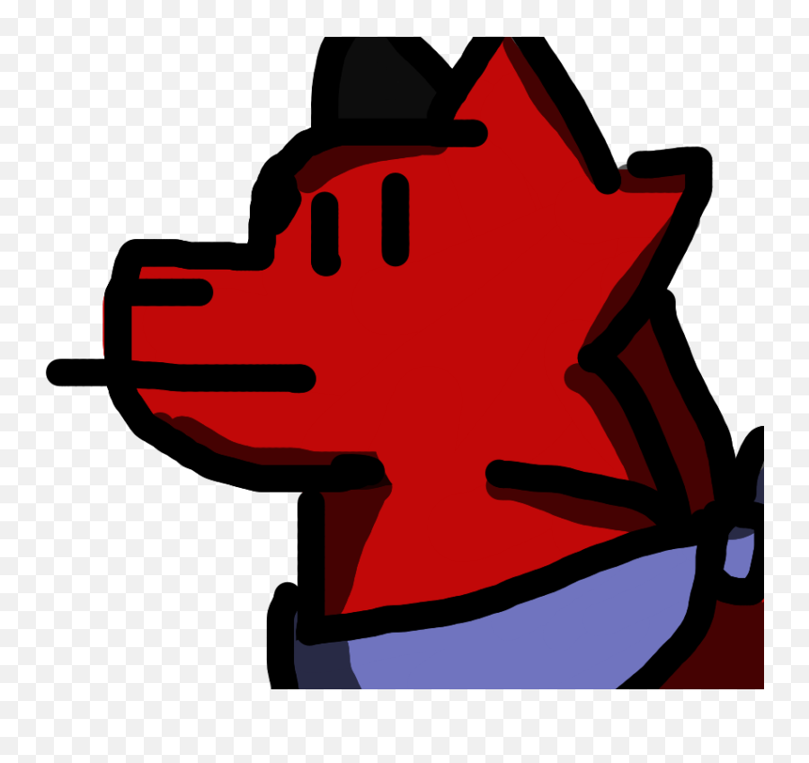 Red Reeee Fursona Blehblehbleh Sticker By Red - Language Emoji,Reeee Emoji