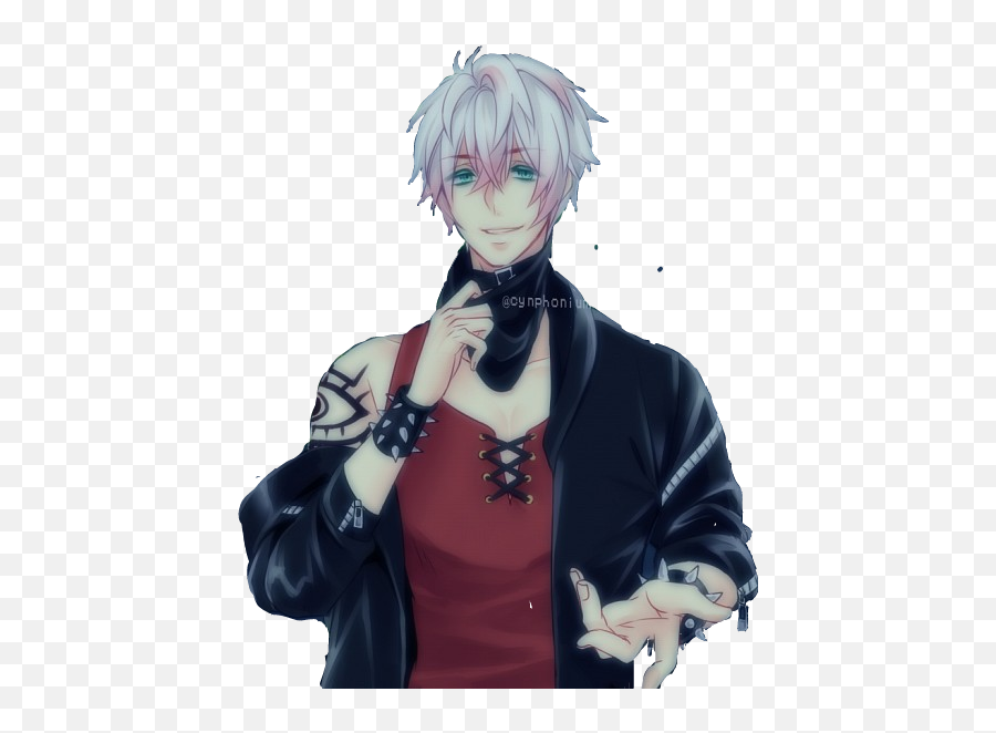 Saeran Saeranchoi Ray Unknown Sticker By Selina - Fictional Character Emoji,Mystic Messenger Ray Emoji