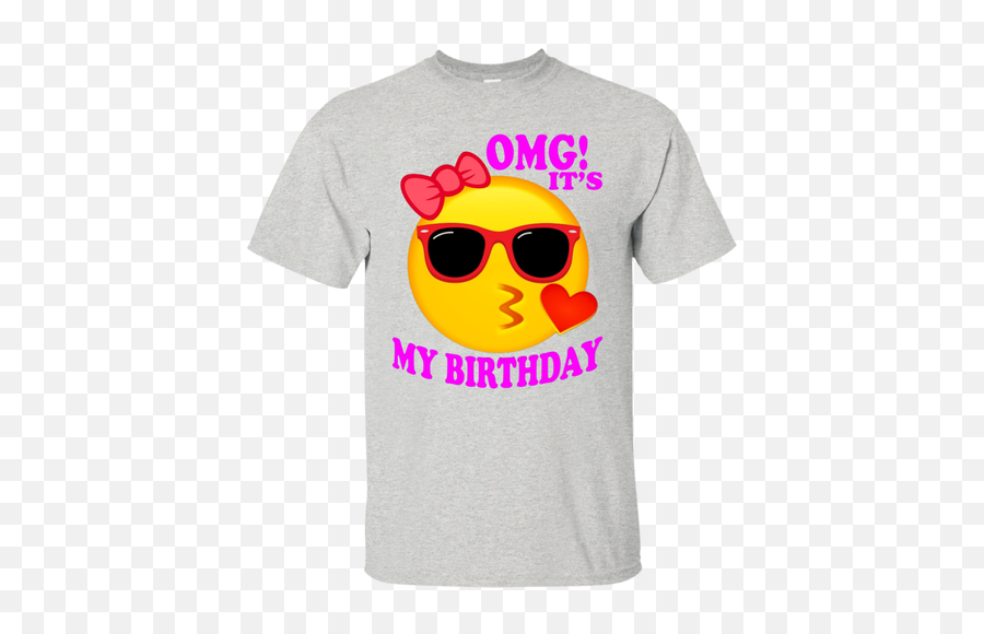 Awesome Omg Itu0027s My Birthday Emoji Shirt,Review Emoji