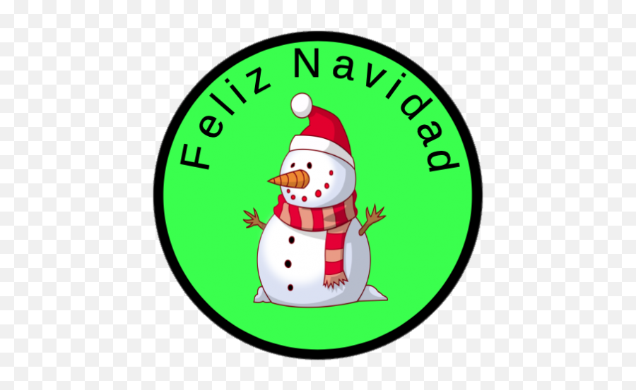 Feliz Navidad Sticker - Snowman Full Size Png Download Emoji,Emoji De Navidad