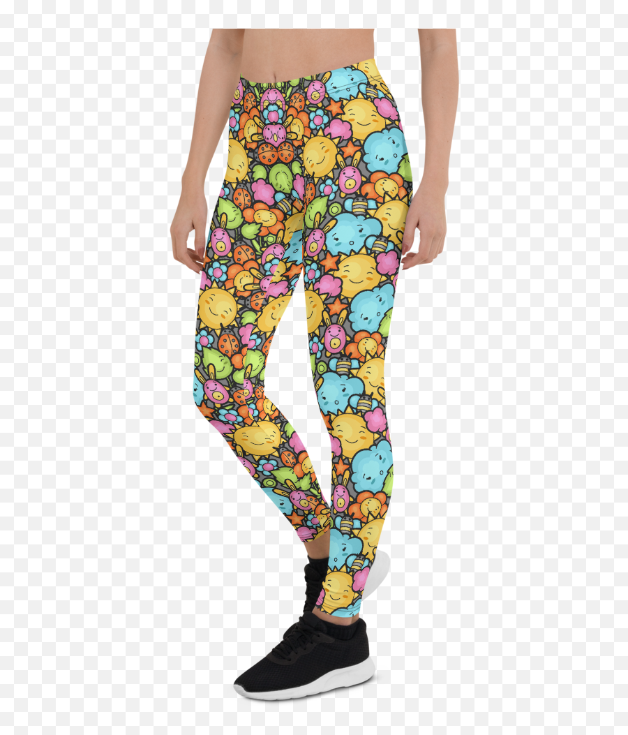 Rain Rain Go Away Leggings - Funny Fly Me In The Sky Emoji,Sky Emoji