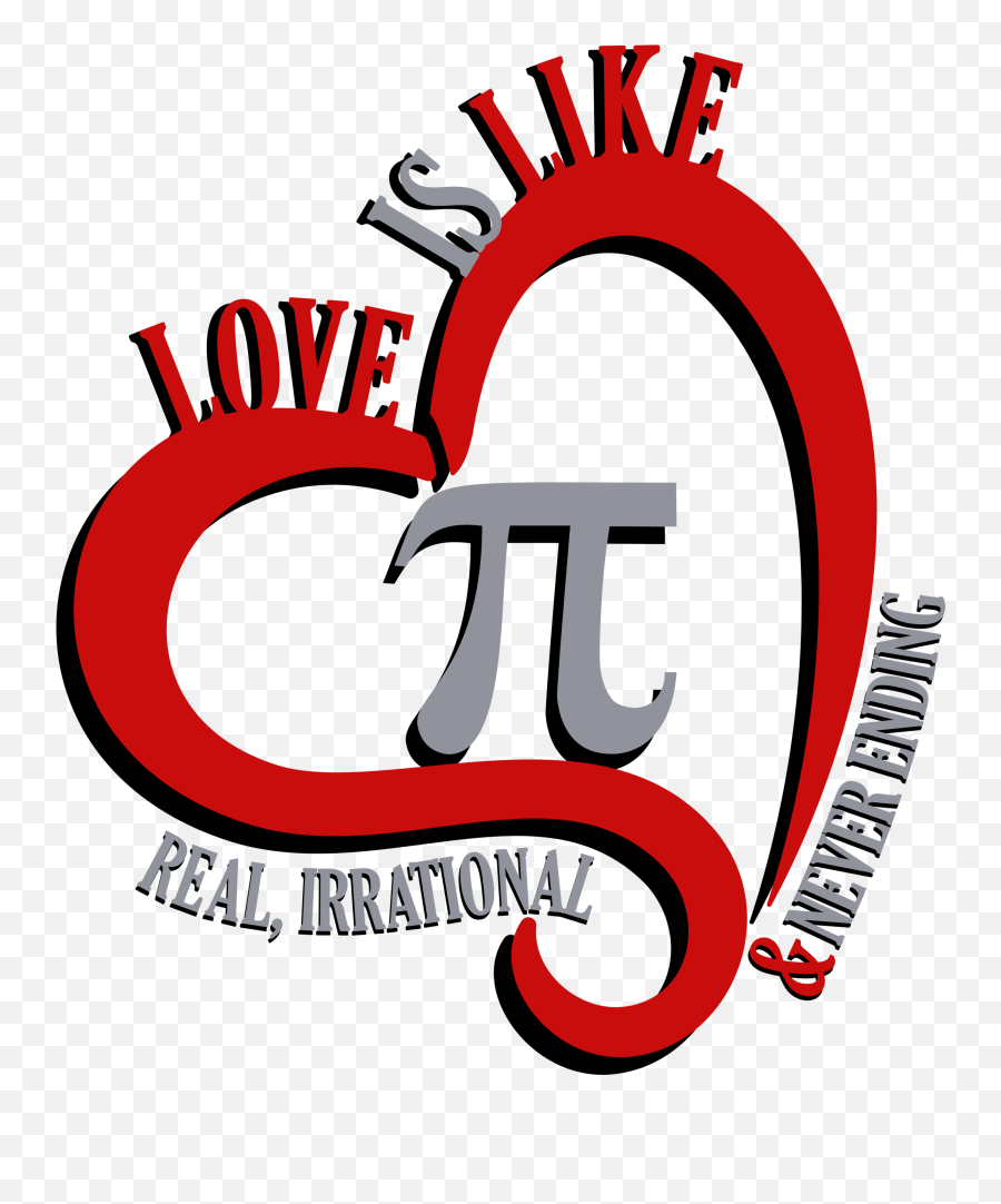 Love Is Like Pi Real Irrational Never Ending Stainless Steel Emoji,Backwards Rainbow Emoji