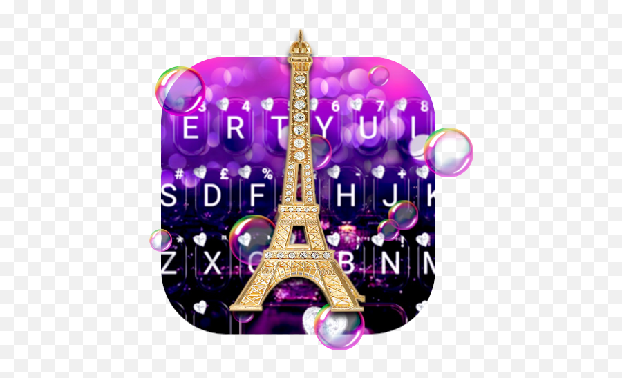 Updated Download Romantic Paris Night Keyboard Theme Emoji,Bravo Emoji Copy And Paste