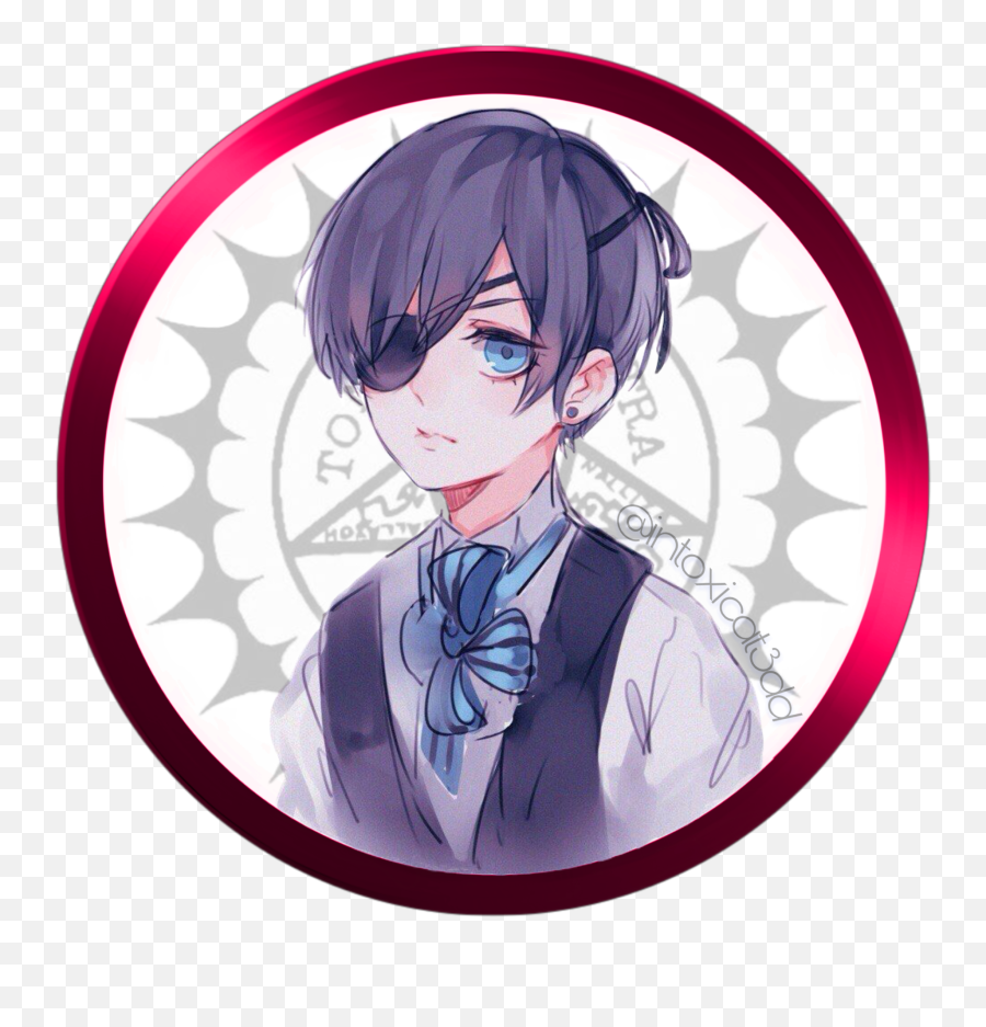 Black Blackbutler Blackbutler Sticker By Baby - Black Butler Pfp Emoji,Butler Emoji