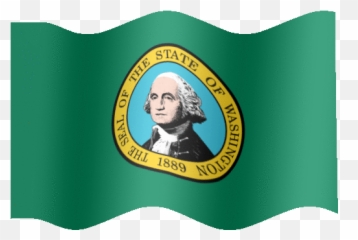 Top K State Stickers For Android Ios - Washington Flag Waving Gif Emoji,Washington Flag Emoji
