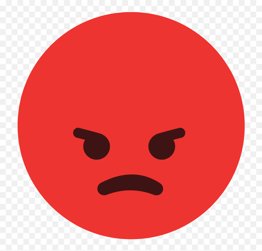 Free Mad Face Emoji Transparent - Red Angry Emoji Transparent Background,Annoyed Emoji