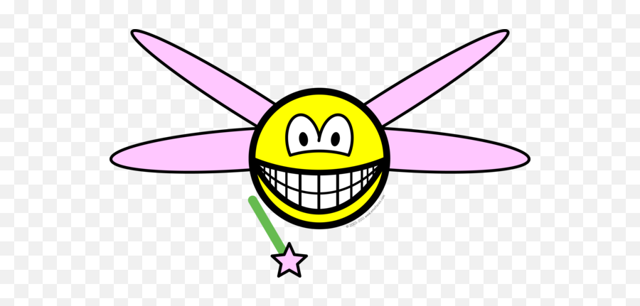 Fairy Smile Smilies Emofacescom - Happy Emoji,Dragon Emoticons